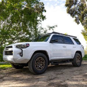 Toyota 4Runner Roof Rack - Go Rhino - Ceros Low Profile - Textured Black - `10-`23
